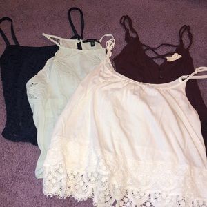 Cami crop top bundle